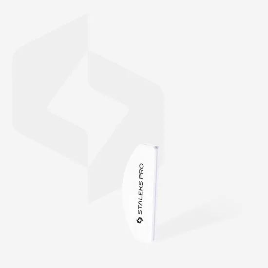 STALEKS Nagu bafs MINI pussmēness 100/180 20gb. white, NFB-41M-100/180-20-1gb